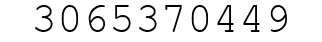 Number 3065370449.