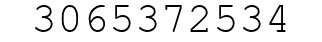Number 3065372534.
