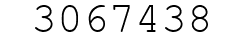 Number 3067438.