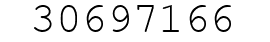 Number 30697166.