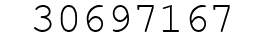 Number 30697167.