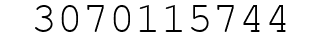 Number 3070115744.