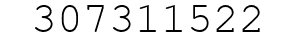 Number 307311522.