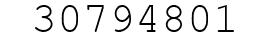 Number 30794801.