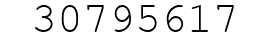 Number 30795617.