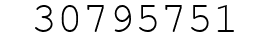 Number 30795751.