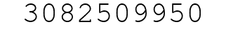Number 3082509950.