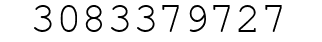 Number 3083379727.