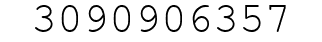 Number 3090906357.