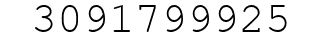 Number 3091799925.