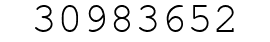 Number 30983652.