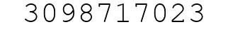 Number 3098717023.