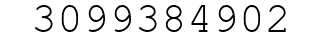 Number 3099384902.
