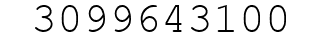 Number 3099643100.