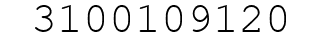 Number 3100109120.