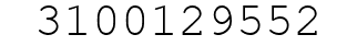 Number 3100129552.