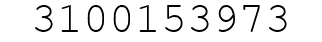 Number 3100153973.