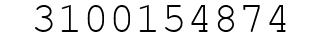 Number 3100154874.