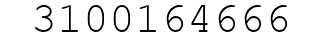 Number 3100164666.