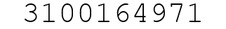 Number 3100164971.