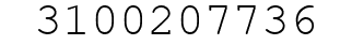 Number 3100207736.