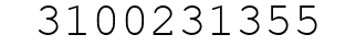 Number 3100231355.