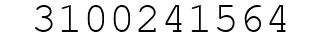 Number 3100241564.