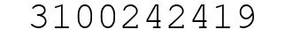 Number 3100242419.