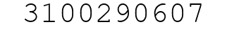 Number 3100290607.