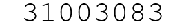 Number 31003083.