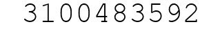 Number 3100483592.