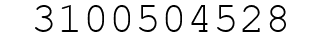 Number 3100504528.