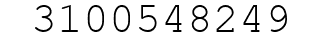 Number 3100548249.