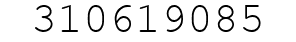 Number 310619085.