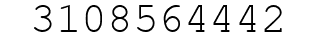 Number 3108564442.