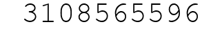 Number 3108565596.