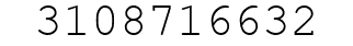 Number 3108716632.