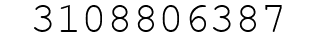 Number 3108806387.
