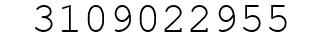Number 3109022955.