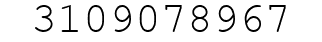 Number 3109078967.