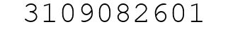 Number 3109082601.
