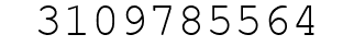Number 3109785564.