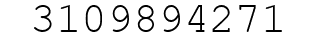 Number 3109894271.