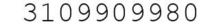 Number 3109909980.