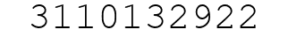 Number 3110132922.