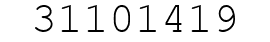 Number 31101419.