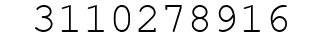 Number 3110278916.