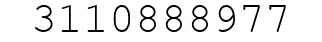 Number 3110888977.