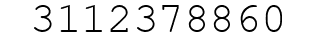 Number 3112378860.