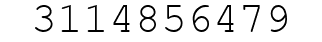 Number 3114856479.